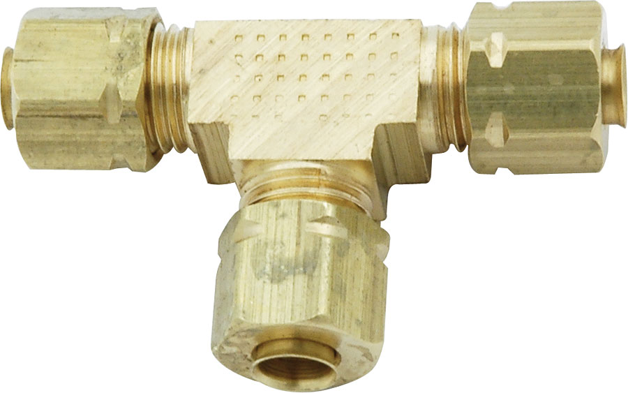 3/16" Male Tee Compression Fitting