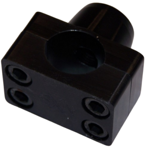 Pinch Clamp 1/2" Threaded 1" Snout