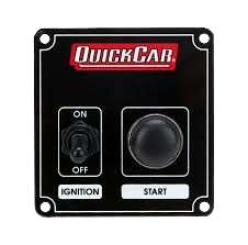 Ignition Panel 1 Switch 1 Button (Black)